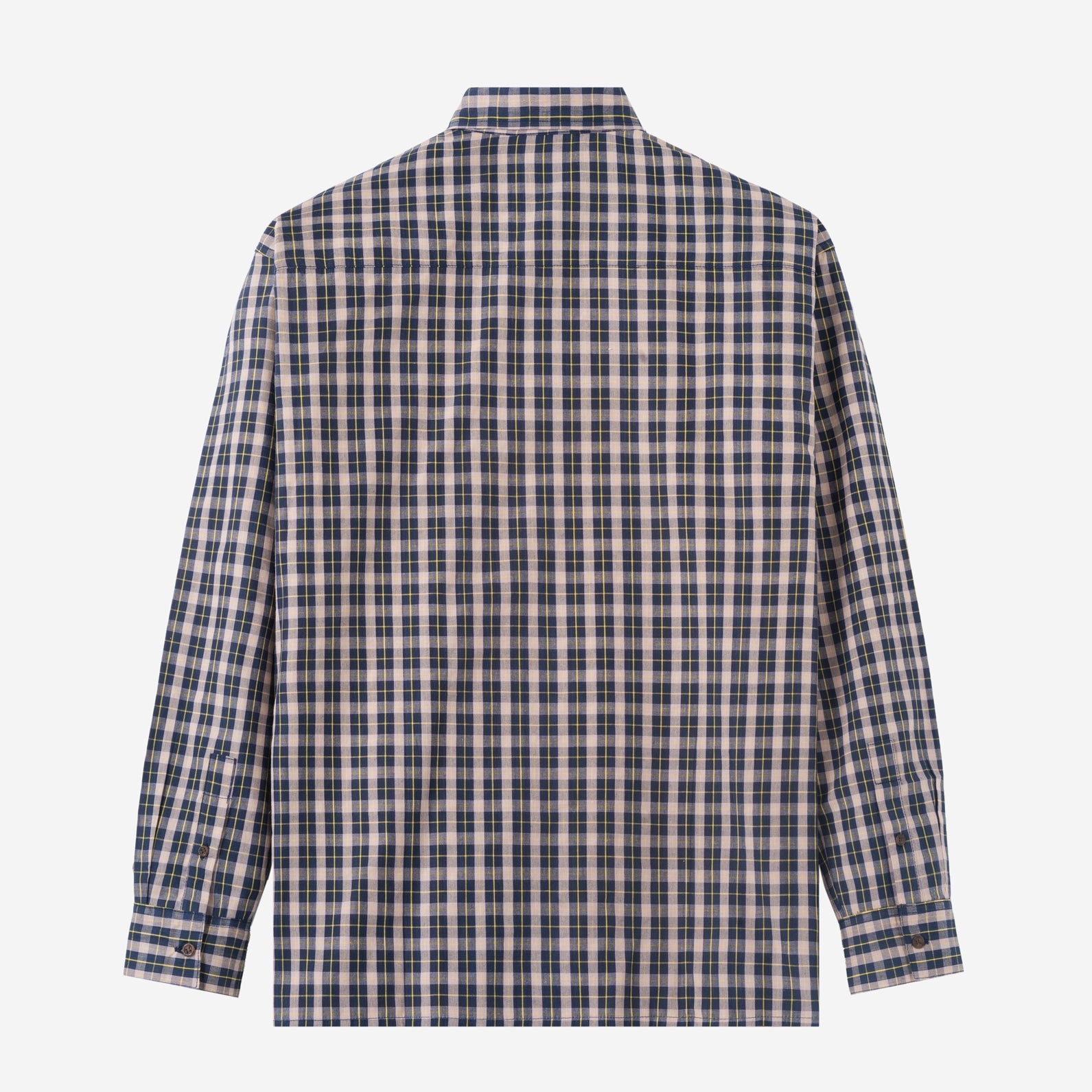 Anyday Long Sleeve Shirt - Yellow Plaid