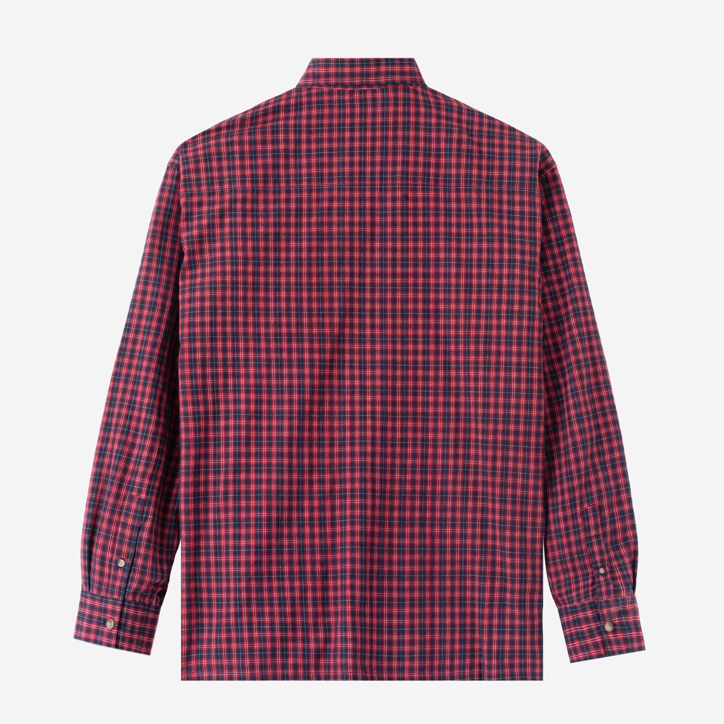 Anyday Long Sleeve Shirt - Red Navy White