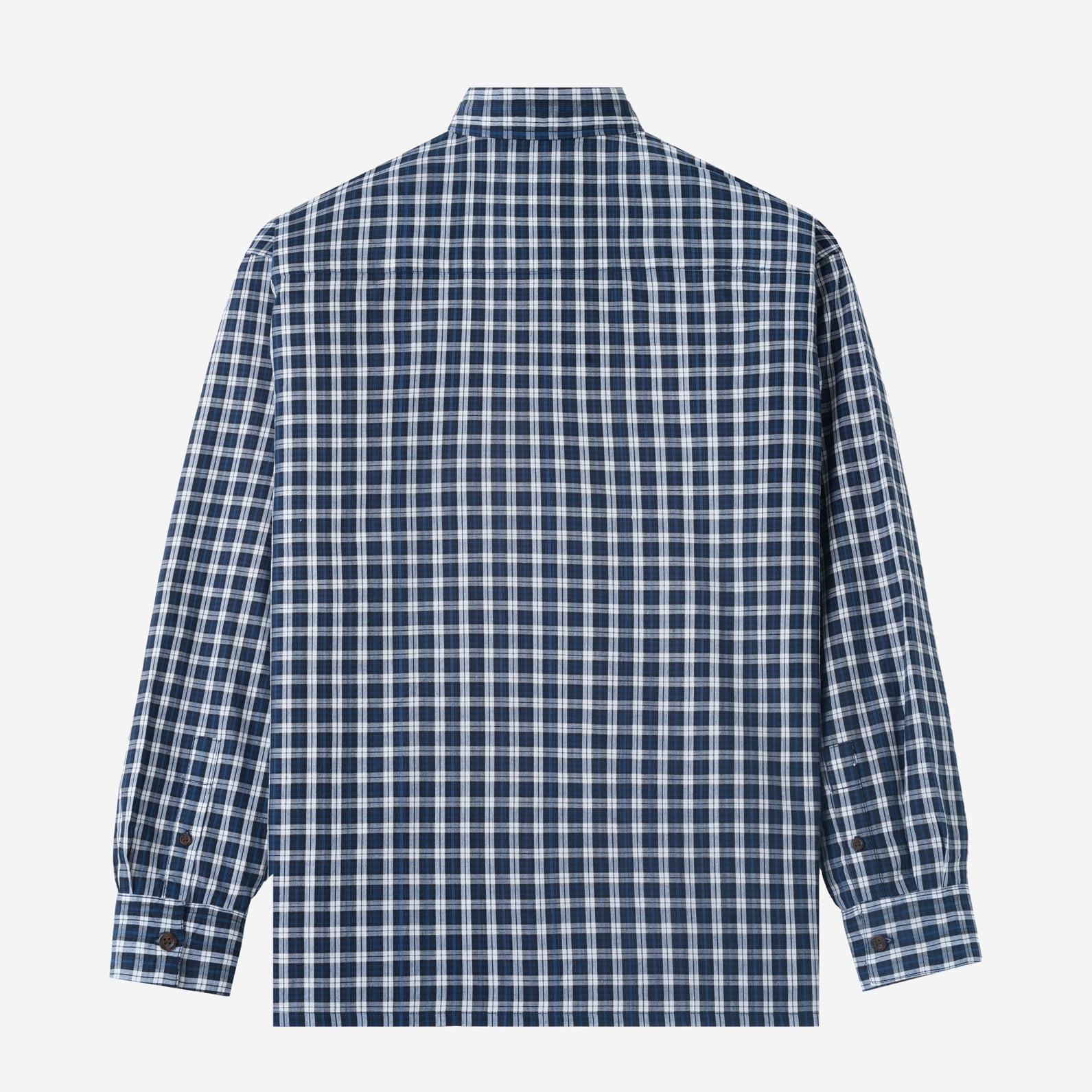 Anyday Long Sleeve Shirt - Navy White