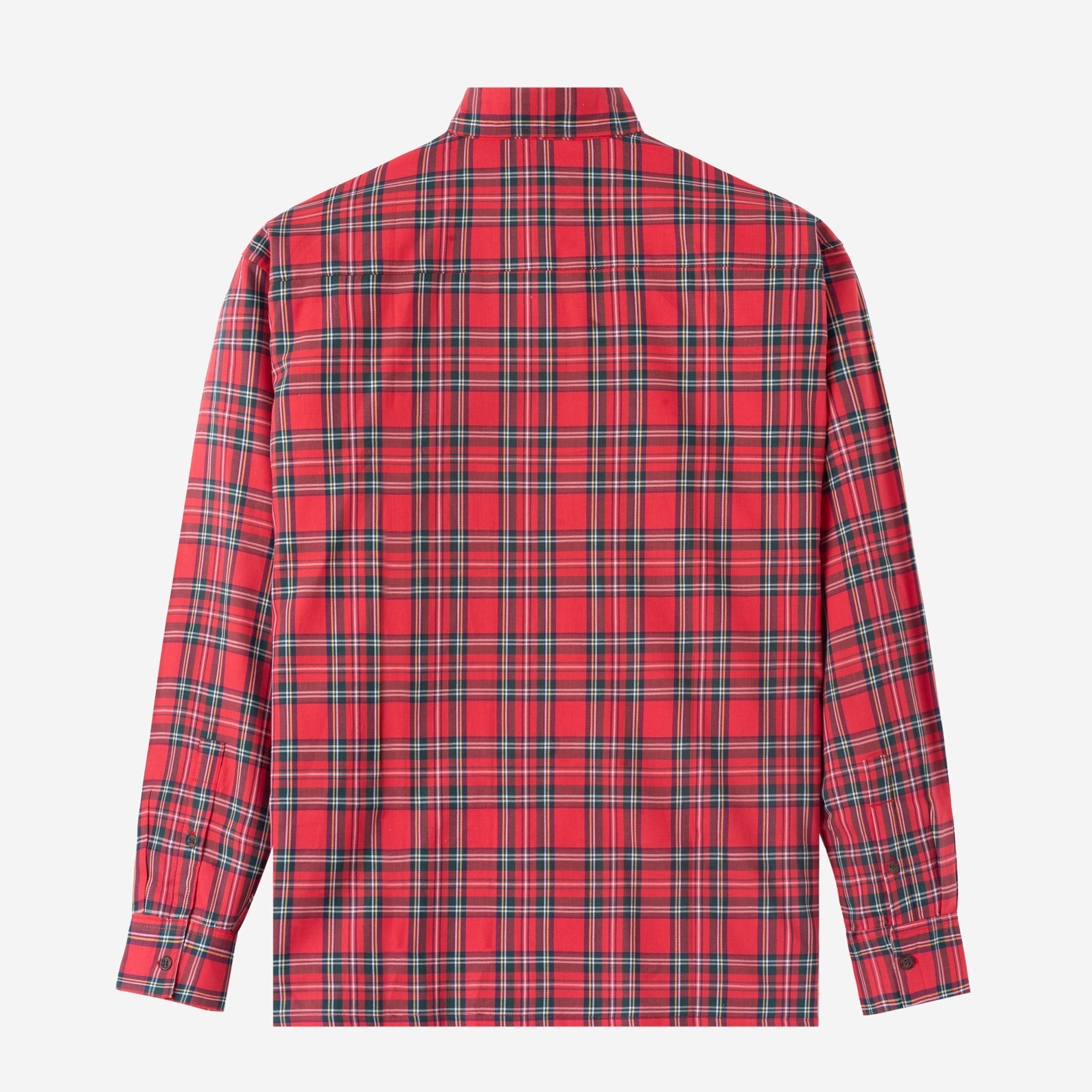 FACTORY SALE - Anyday Long Sleeve Shirt - Red Green Plaid