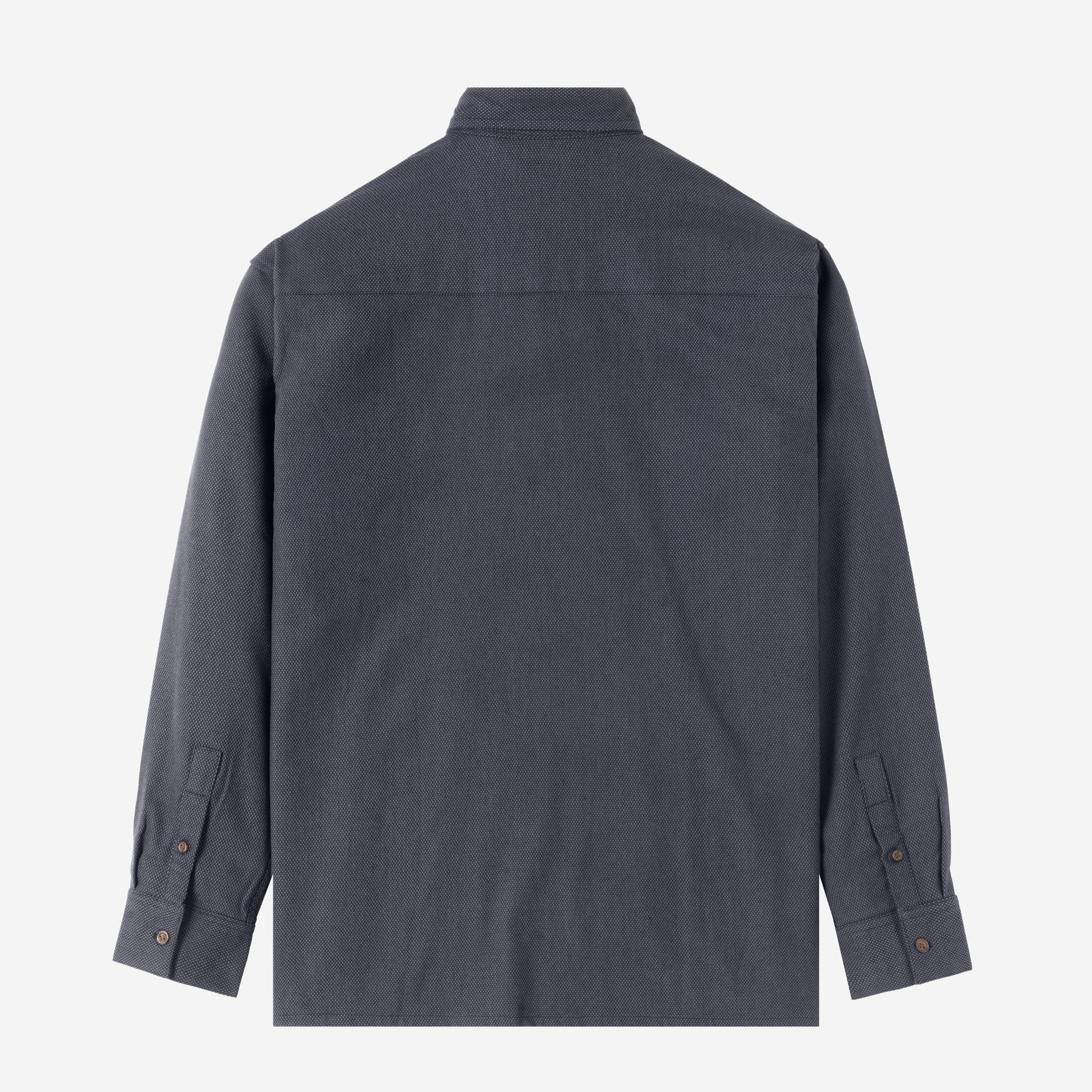 Day Trip Long Sleeve Shirt - Grey Net