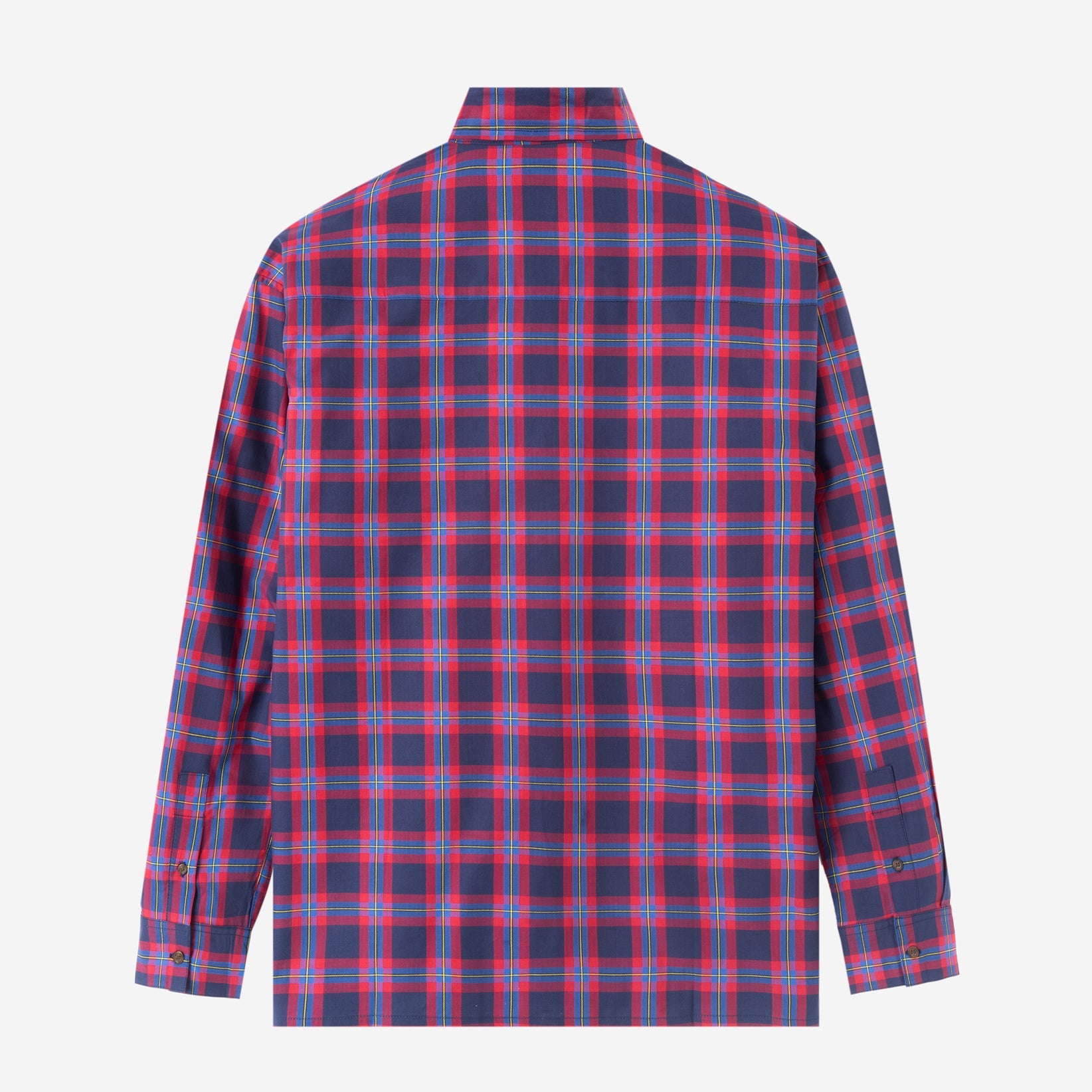 Day Trip Long Sleeve Shirt - Red Blue Plaid