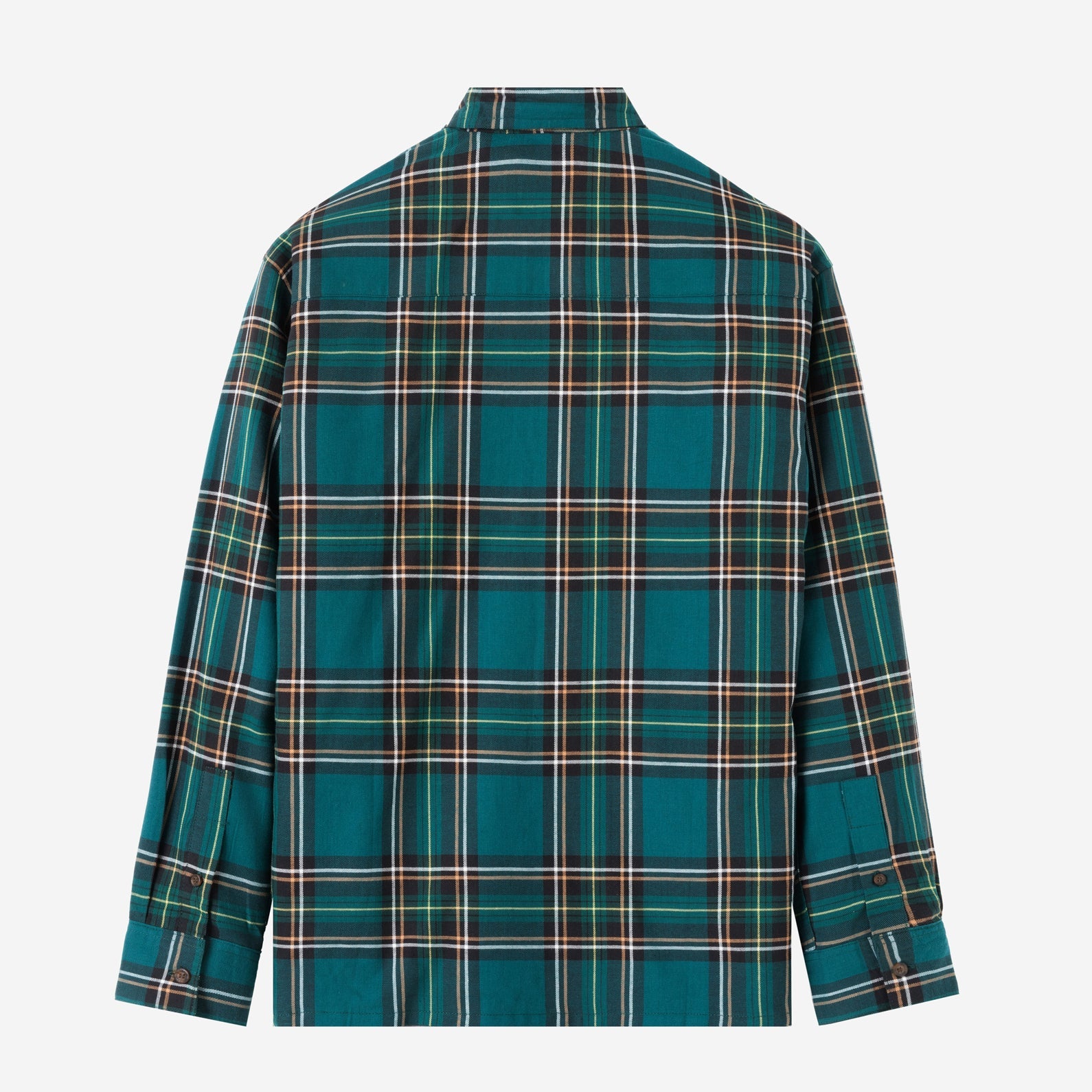 College Days Long Sleeve Plaid Shirt - Green