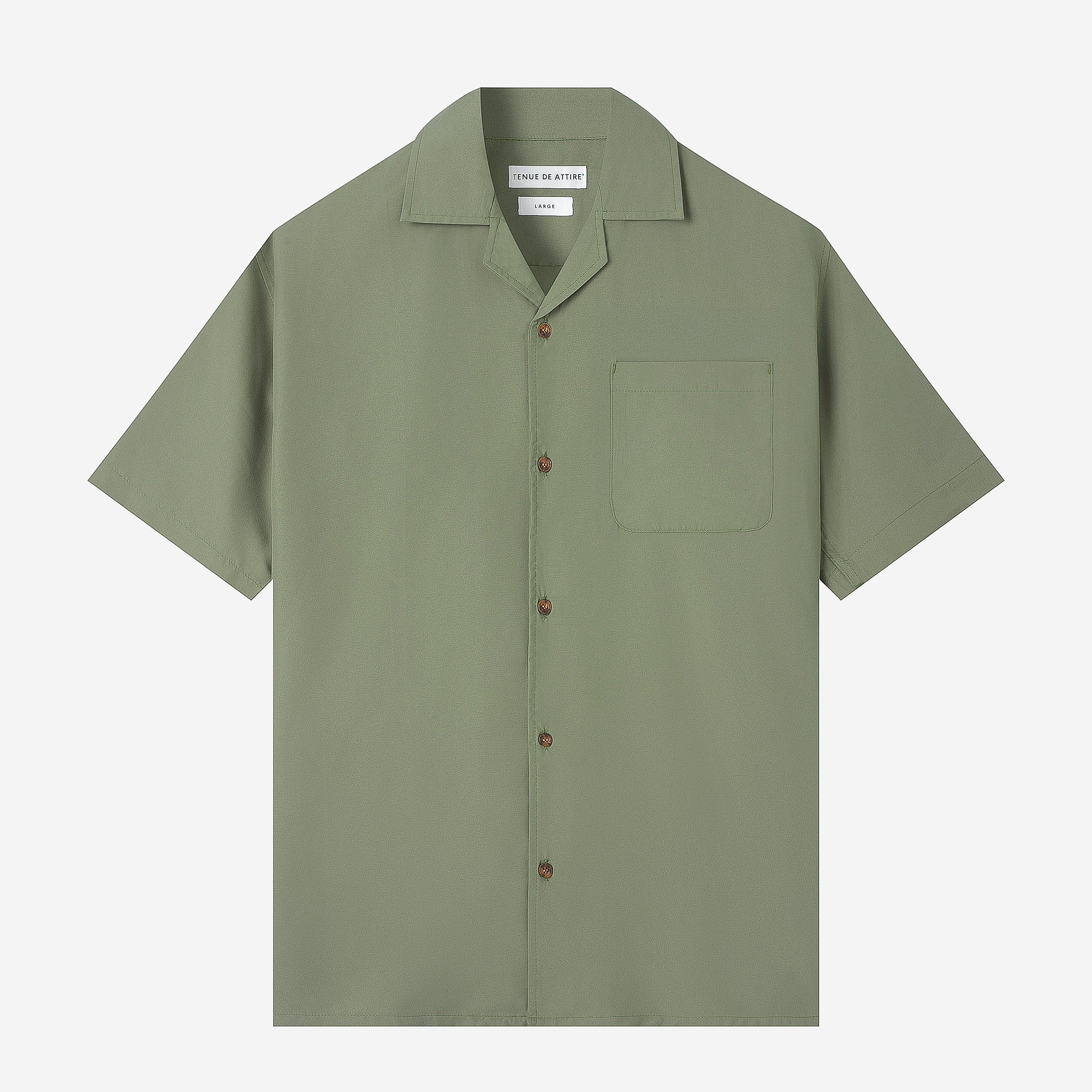 CREMA Camp Collar - Frosty Green