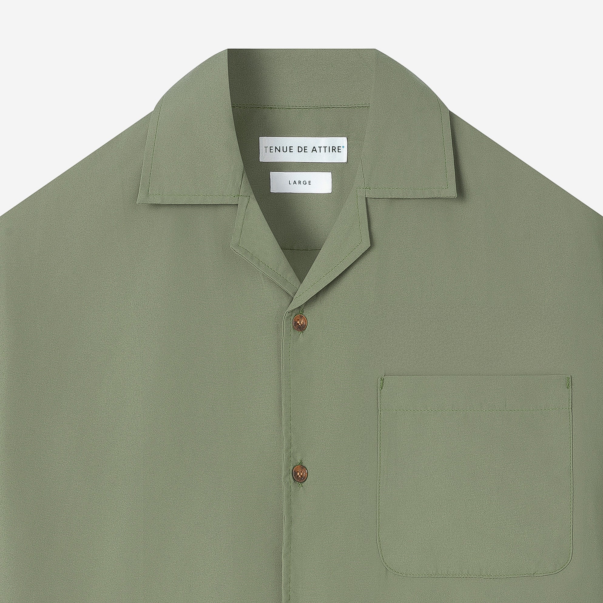 CREMA Camp Collar - Frosty Green