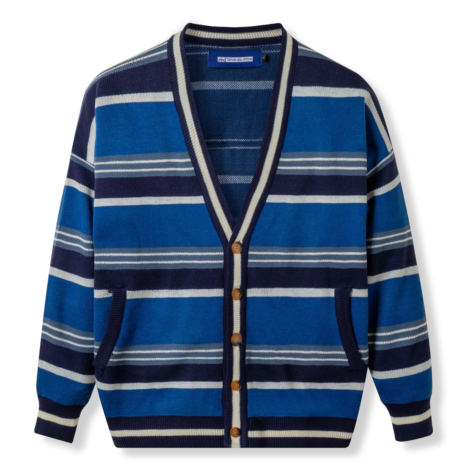 FACTORY SALE - Cozy Knit Cardigan - Blue Green