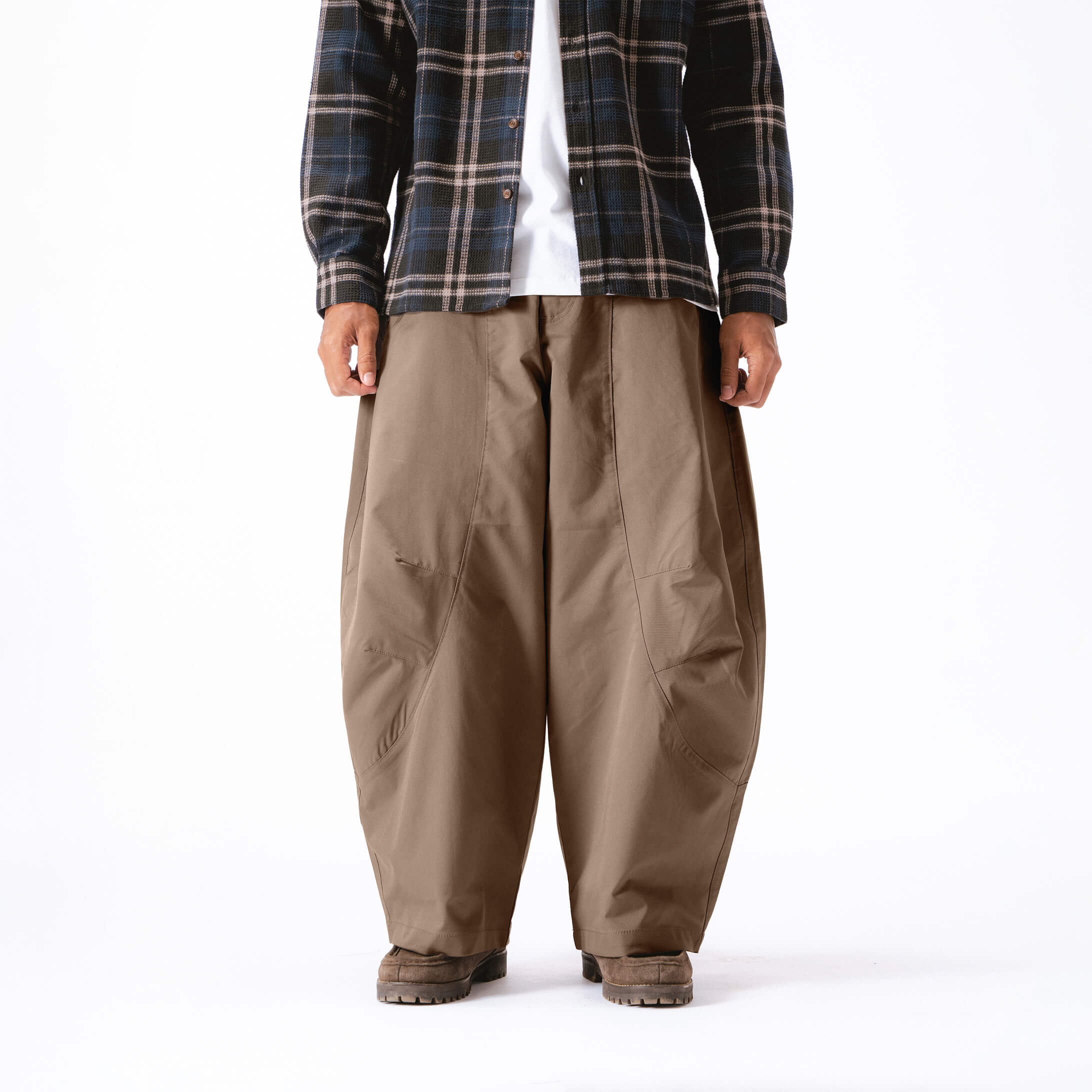 Parisian Barrel Pants - Choco