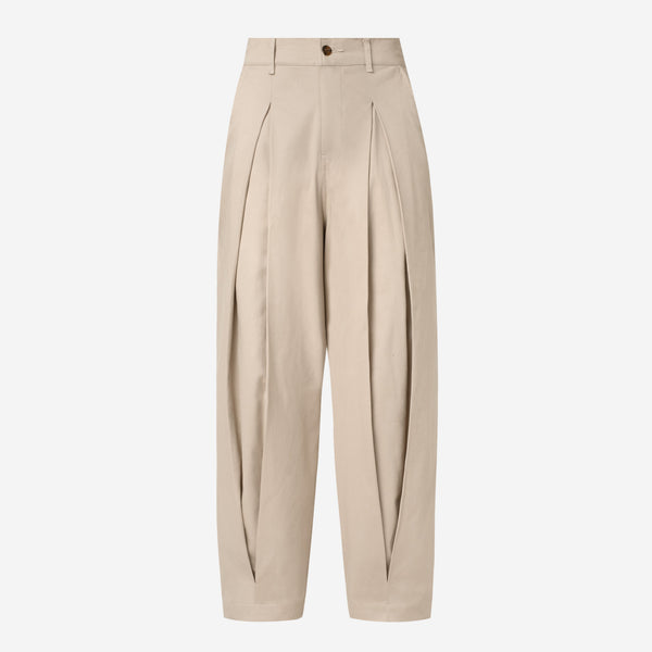 Celana Barel Pleats