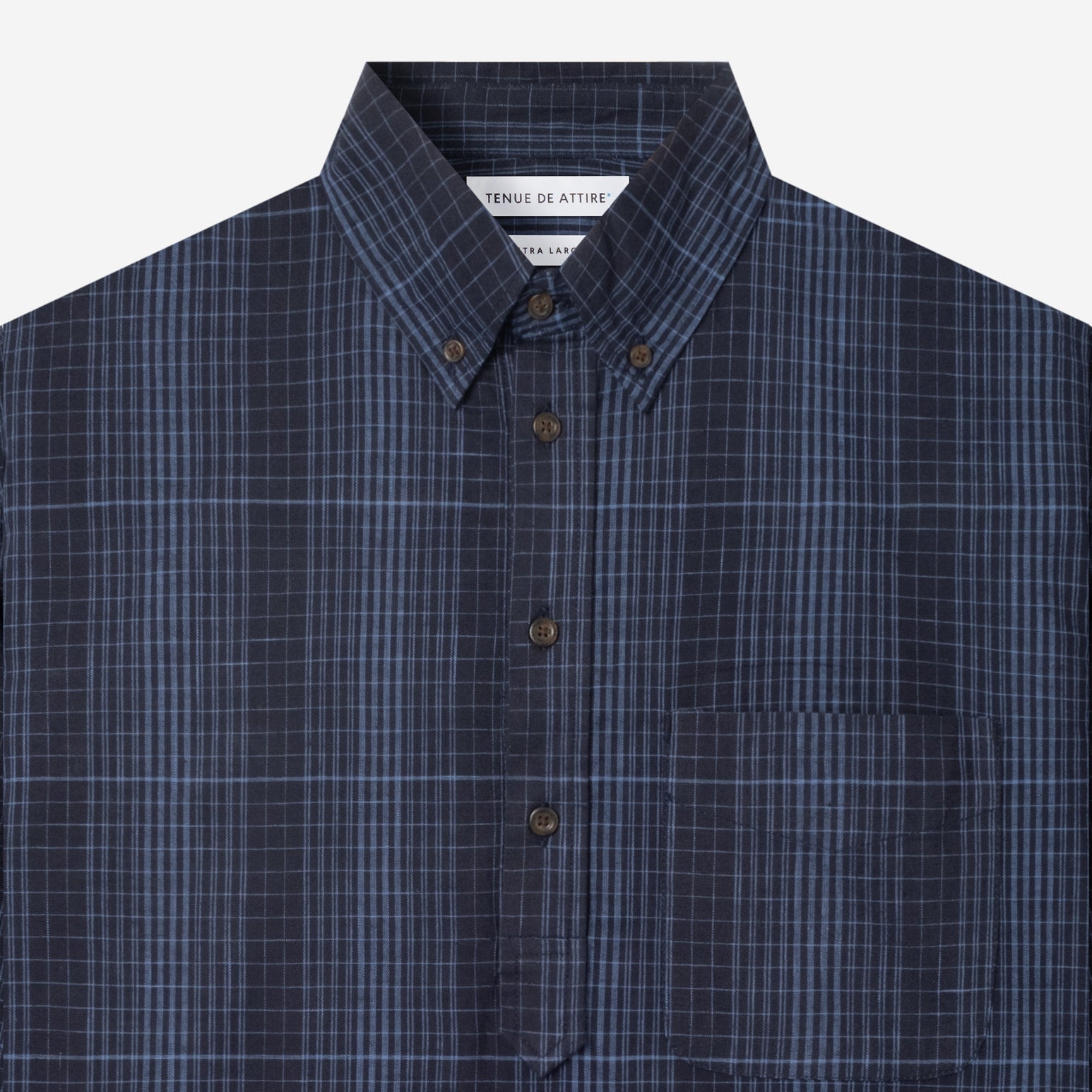 Kemeja Polo Lengan Panjang