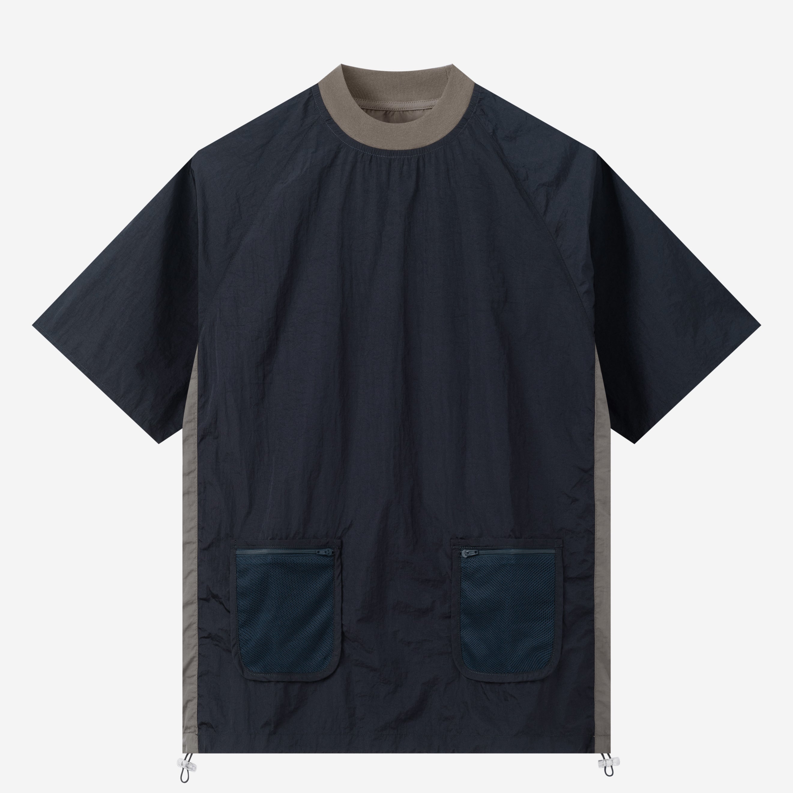 Off-Grid Short Sleeve T-Shirt - Navy Grey