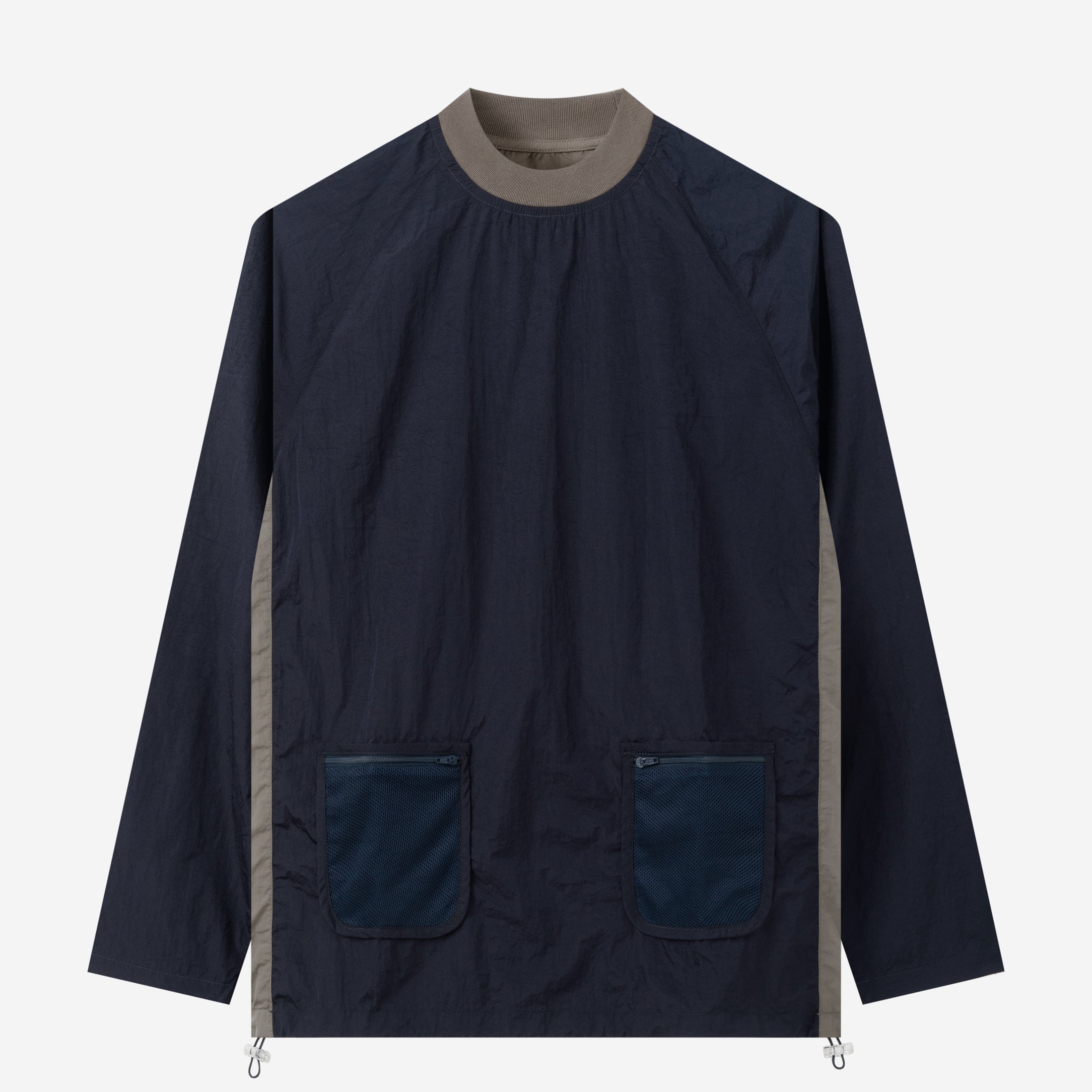 Off-Grid Long Sleeve T-Shirt - Navy Grey