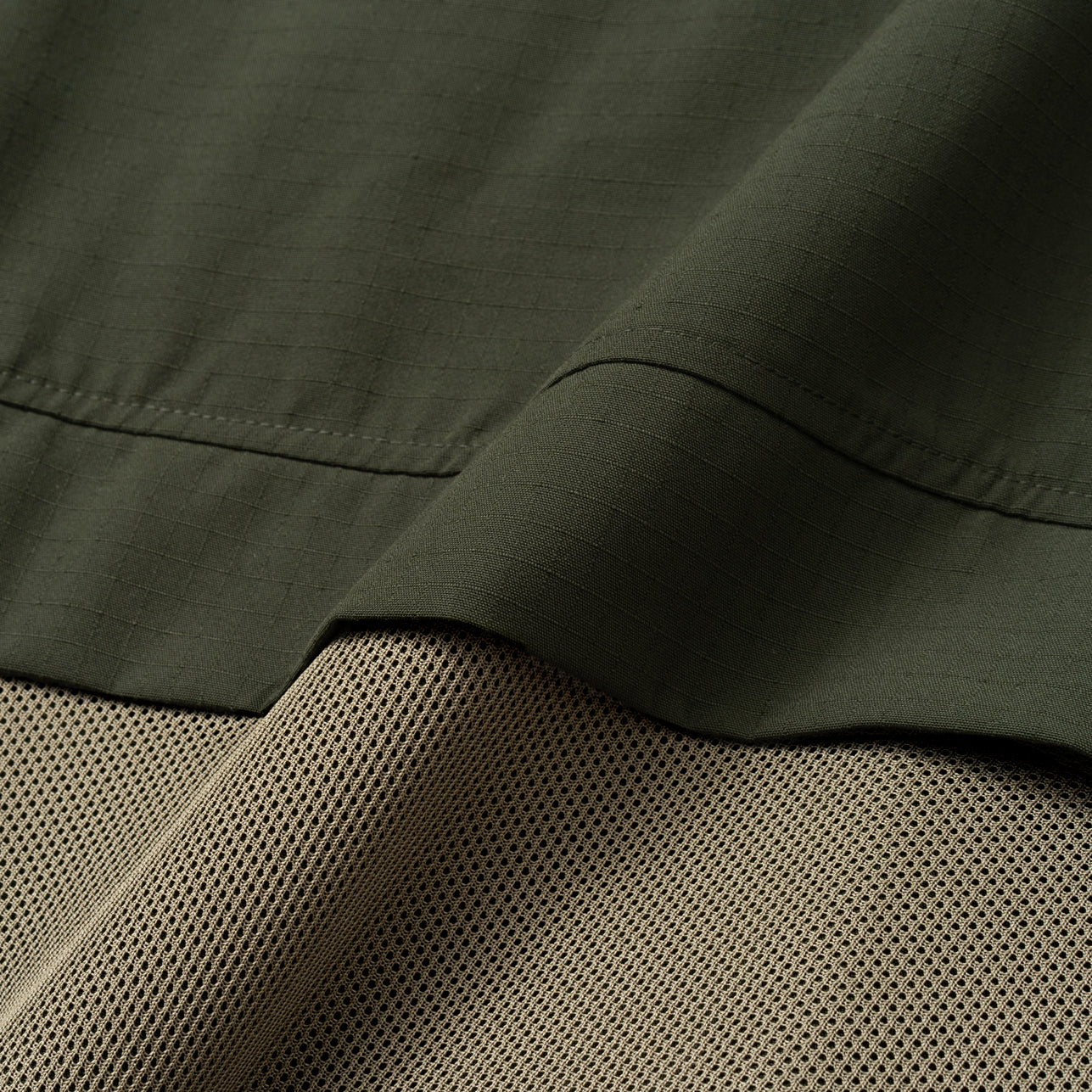Off-Grid Long Sleeve Half-Zip Shirt - Olive