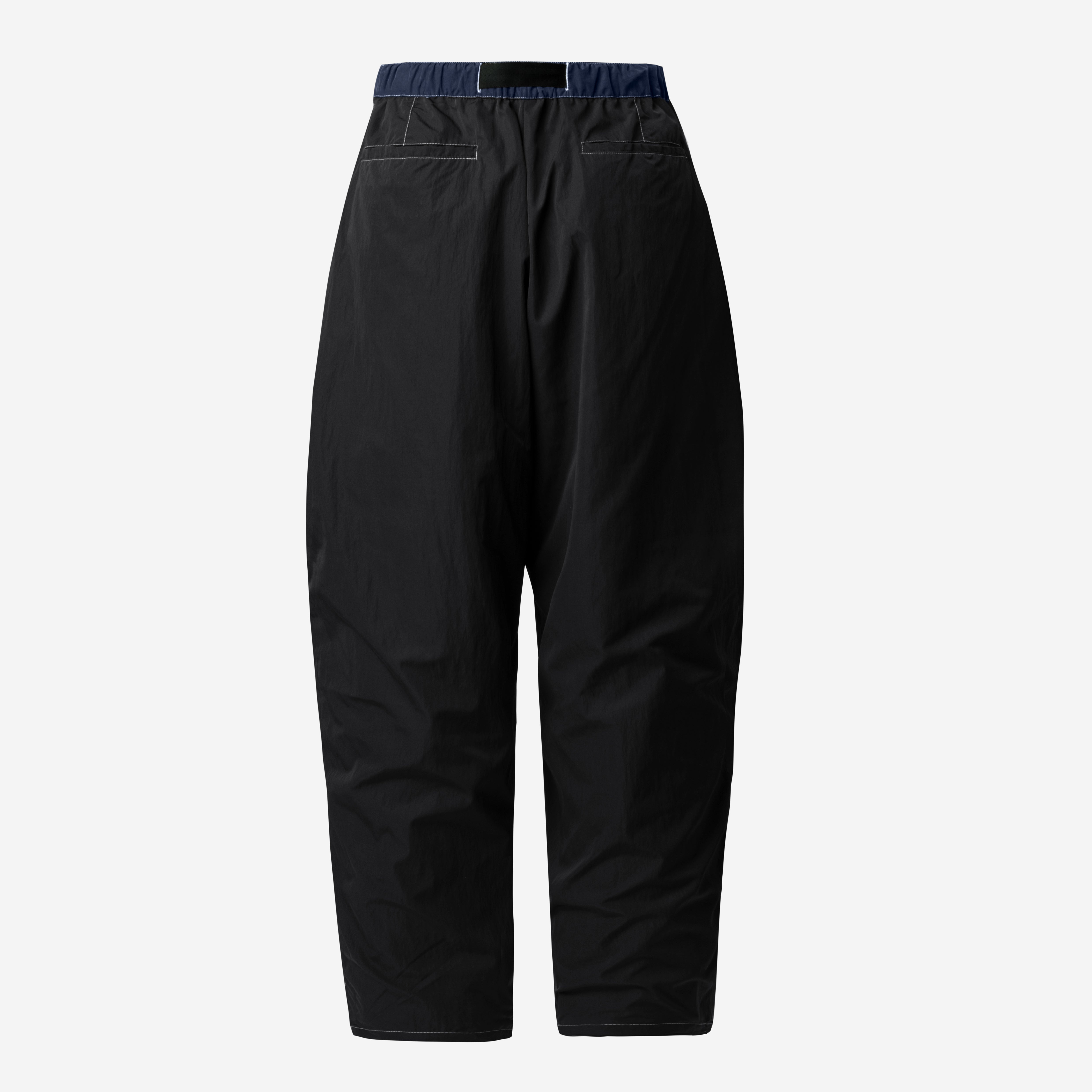 Off-Grid Nylon Balloon Pants - Navy Black