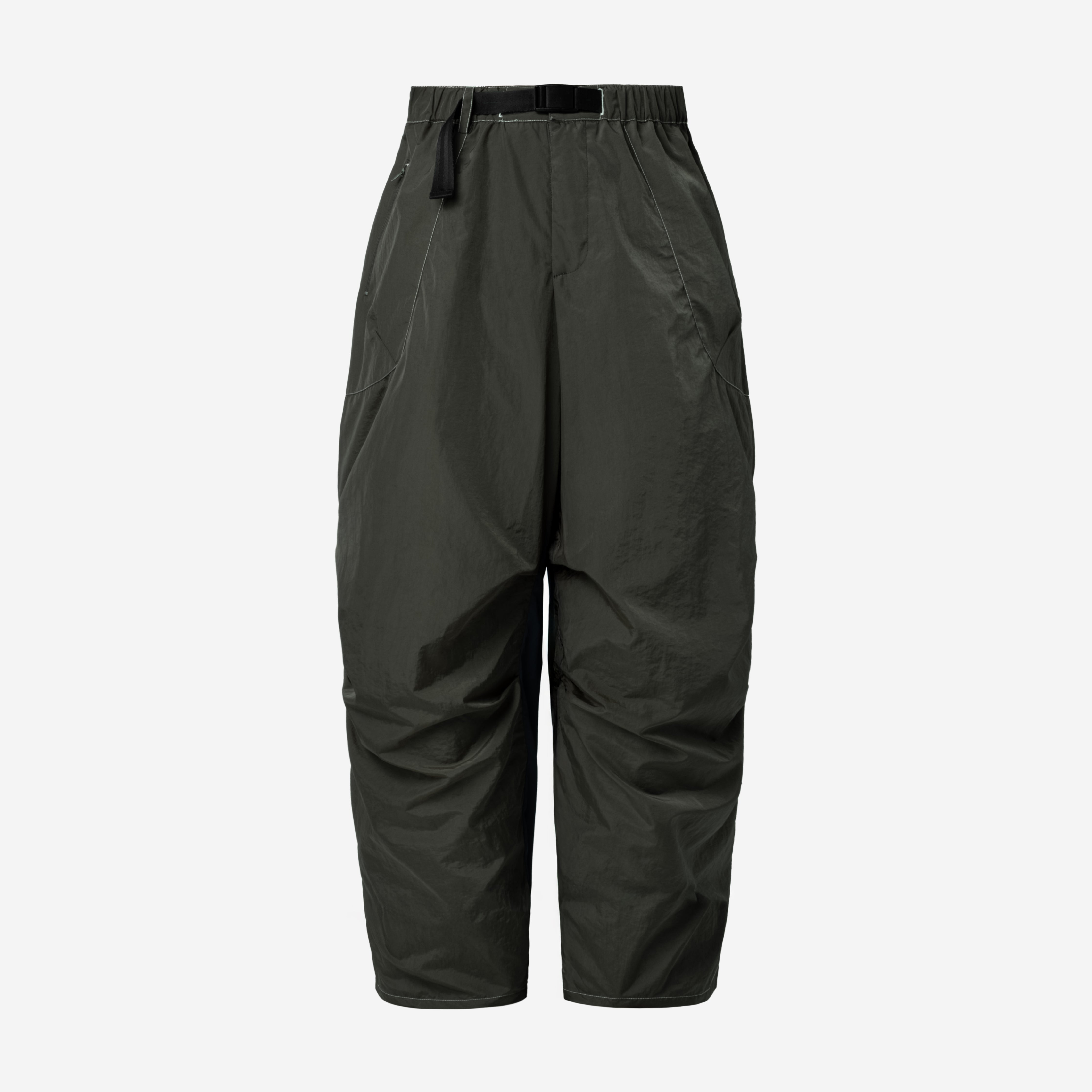 Off-Grid Nylon Balloon Pants - Olive Navy