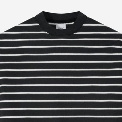 Everyday Stripes Tees - Black White