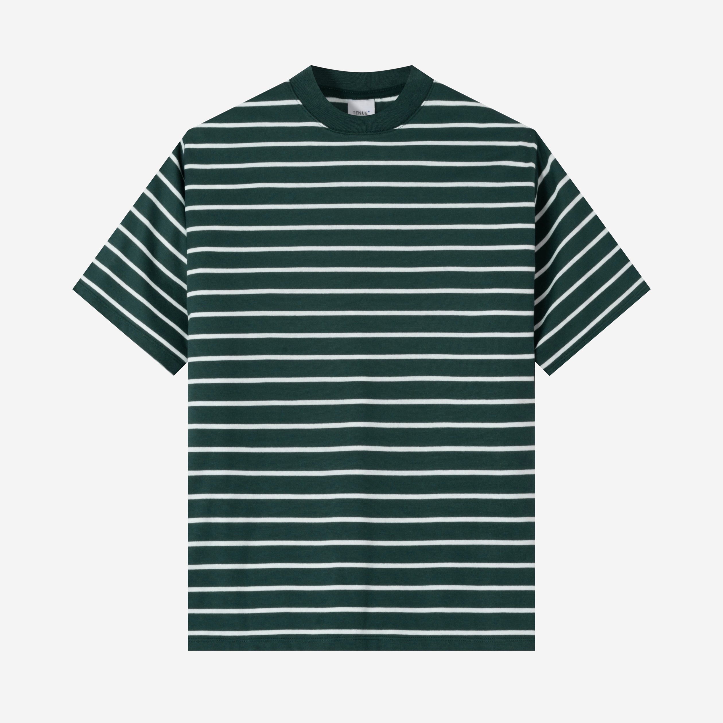 Everyday Stripes Tees - Green