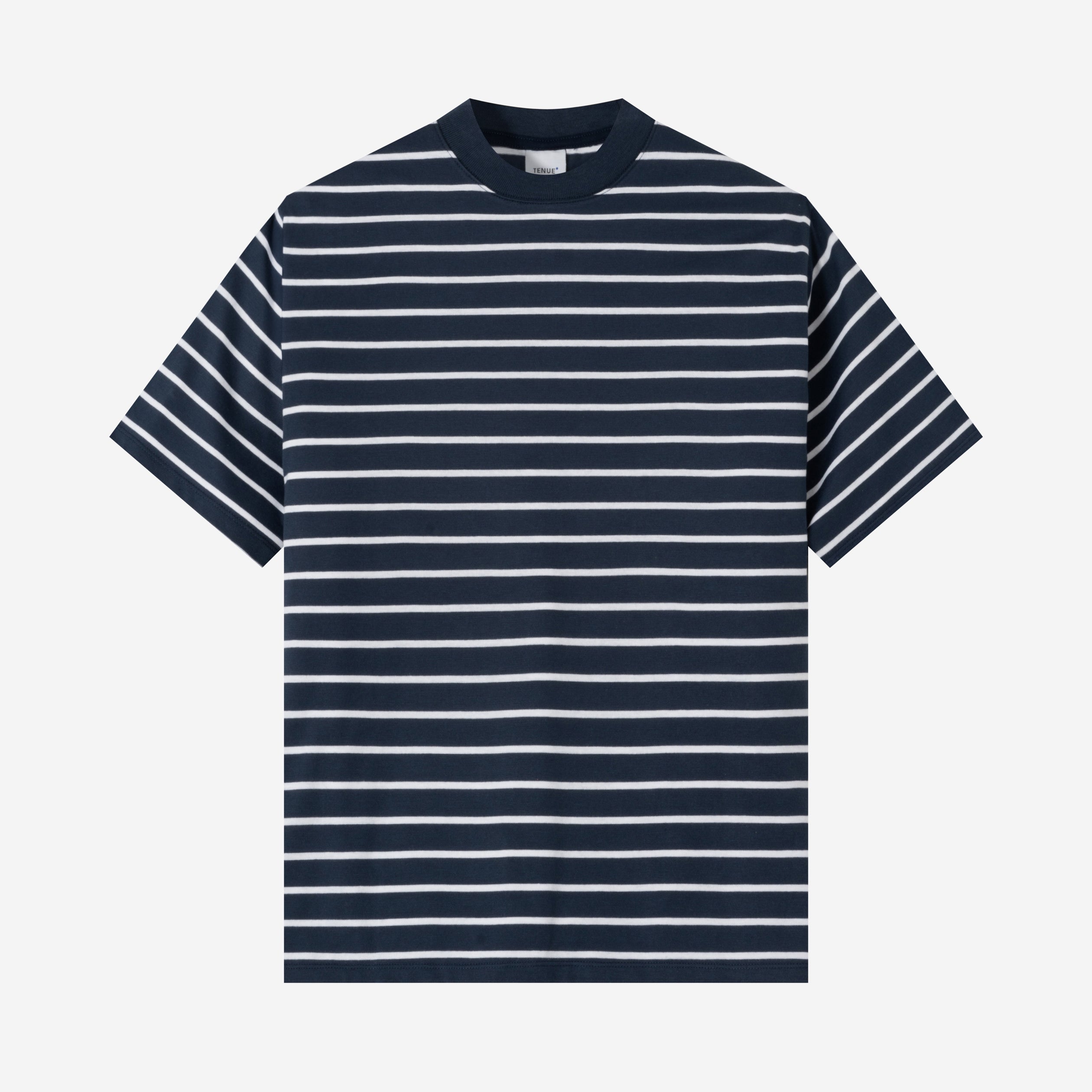 Everyday Stripes Tees - Navy White