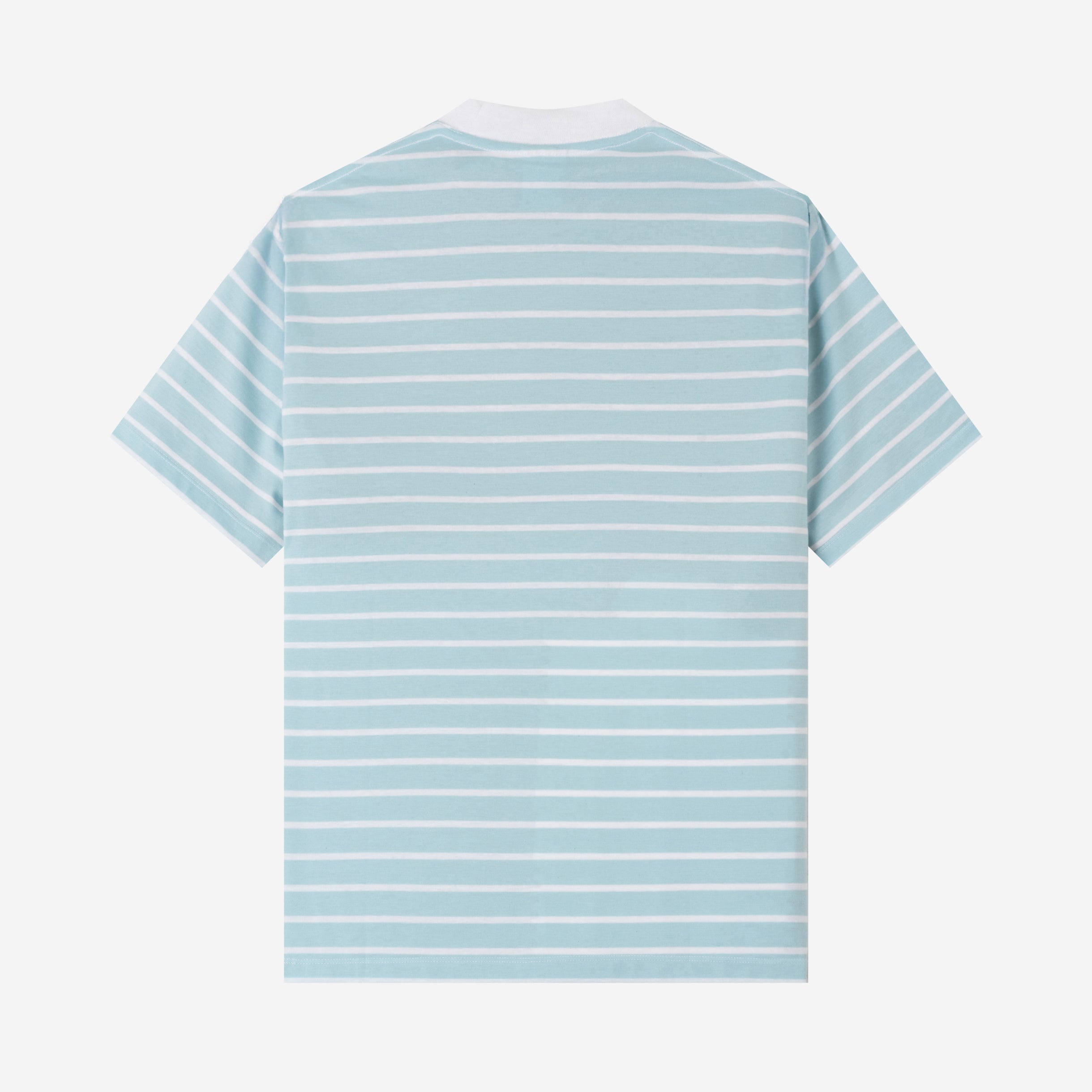 Everyday Stripes Tees - White Blue