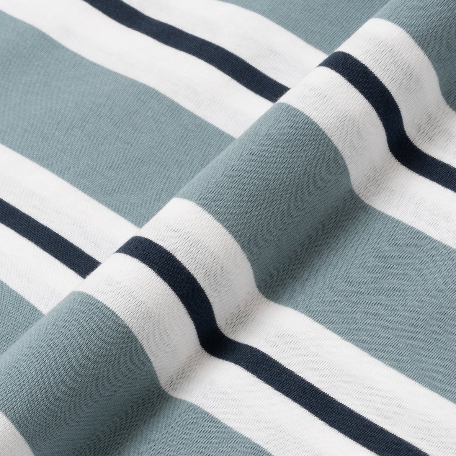 Everyday Stripes Tees - Navy Blue Grey