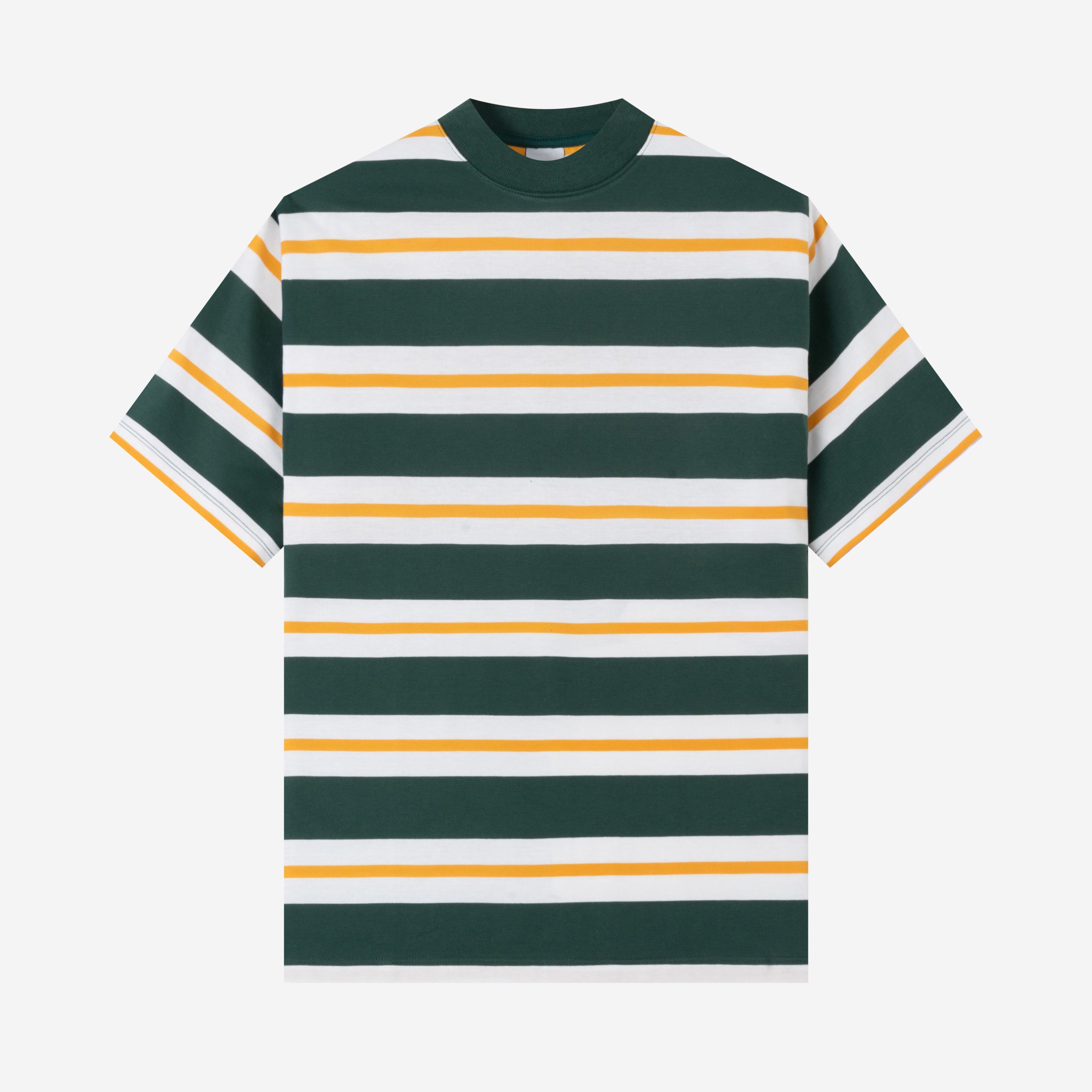 Everyday Stripes Tees - Green Yellow