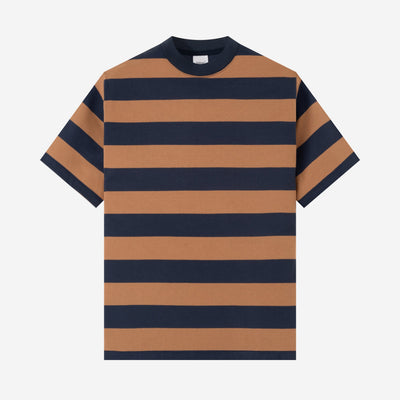 Everyday Stripes Tees - Navy Almond