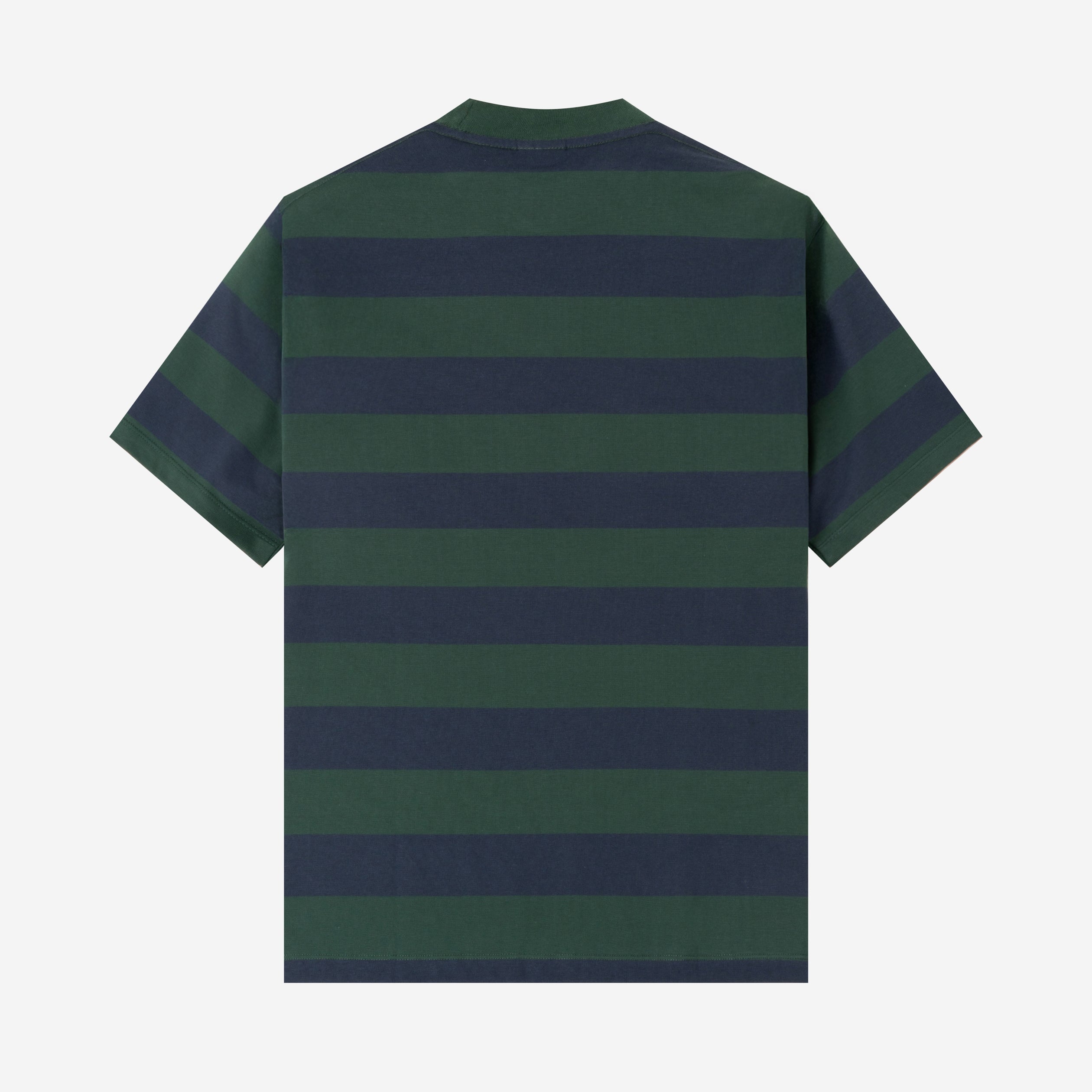 Everyday Stripes Tees - Navy Green