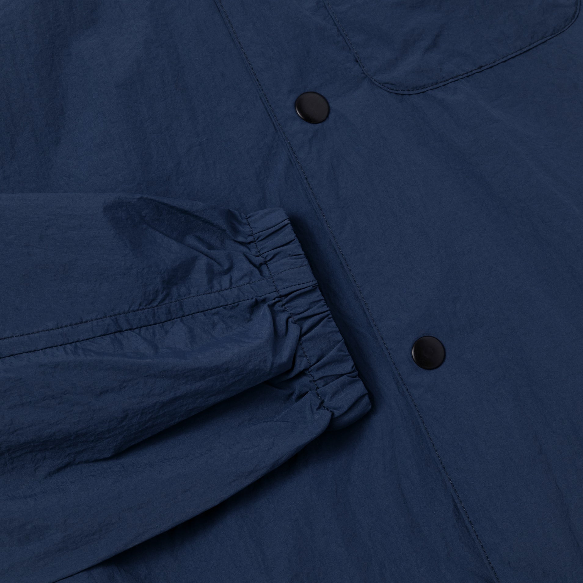 TENUE Coach Jacket Kerah Stripes - Navy - Everyday
