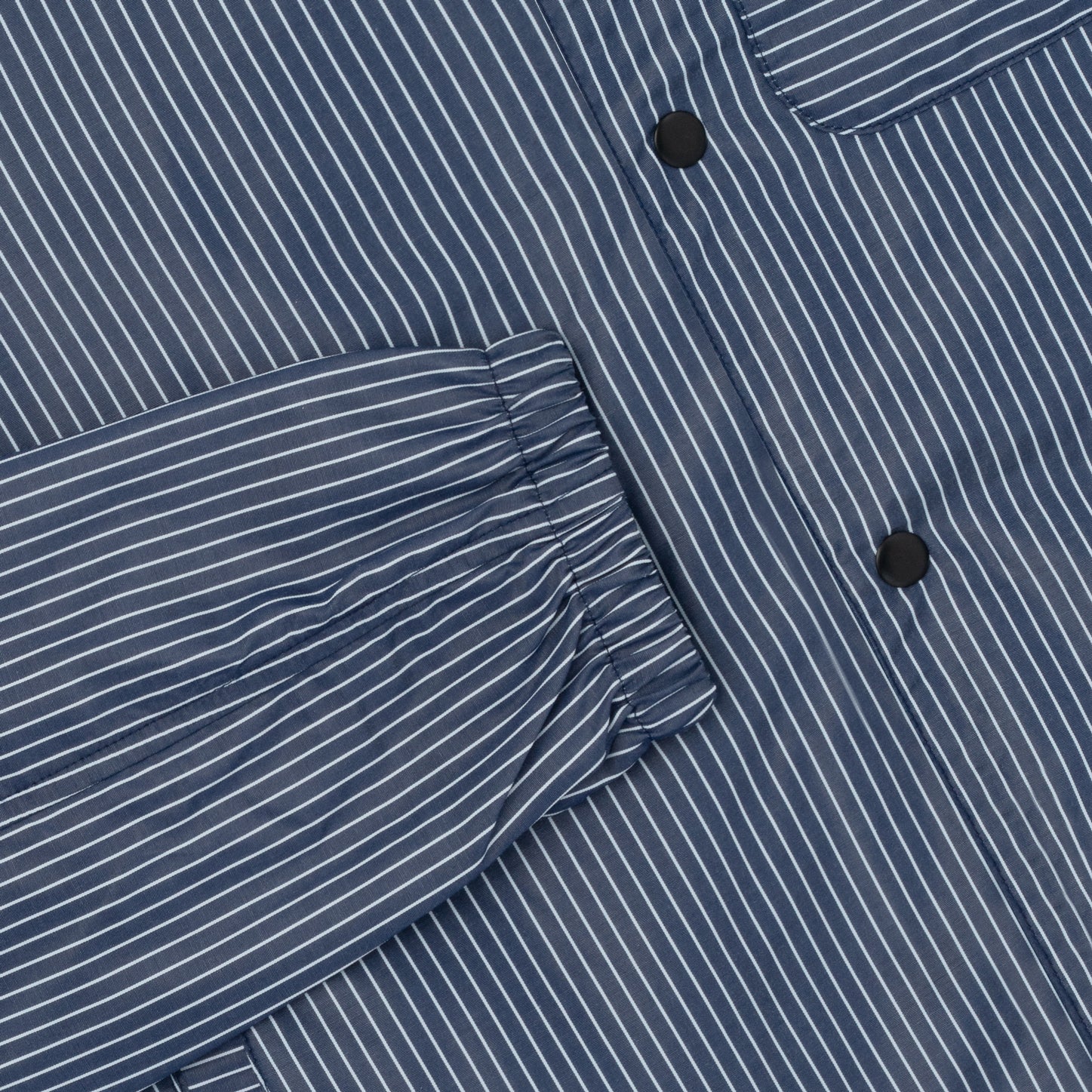 TENUE Coach Jacket Stripes Kerah Navy - Everyday