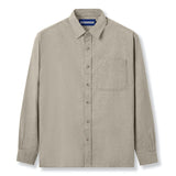 FACTORY SALE - Everyday Flannel Long Sleeve - Khaki