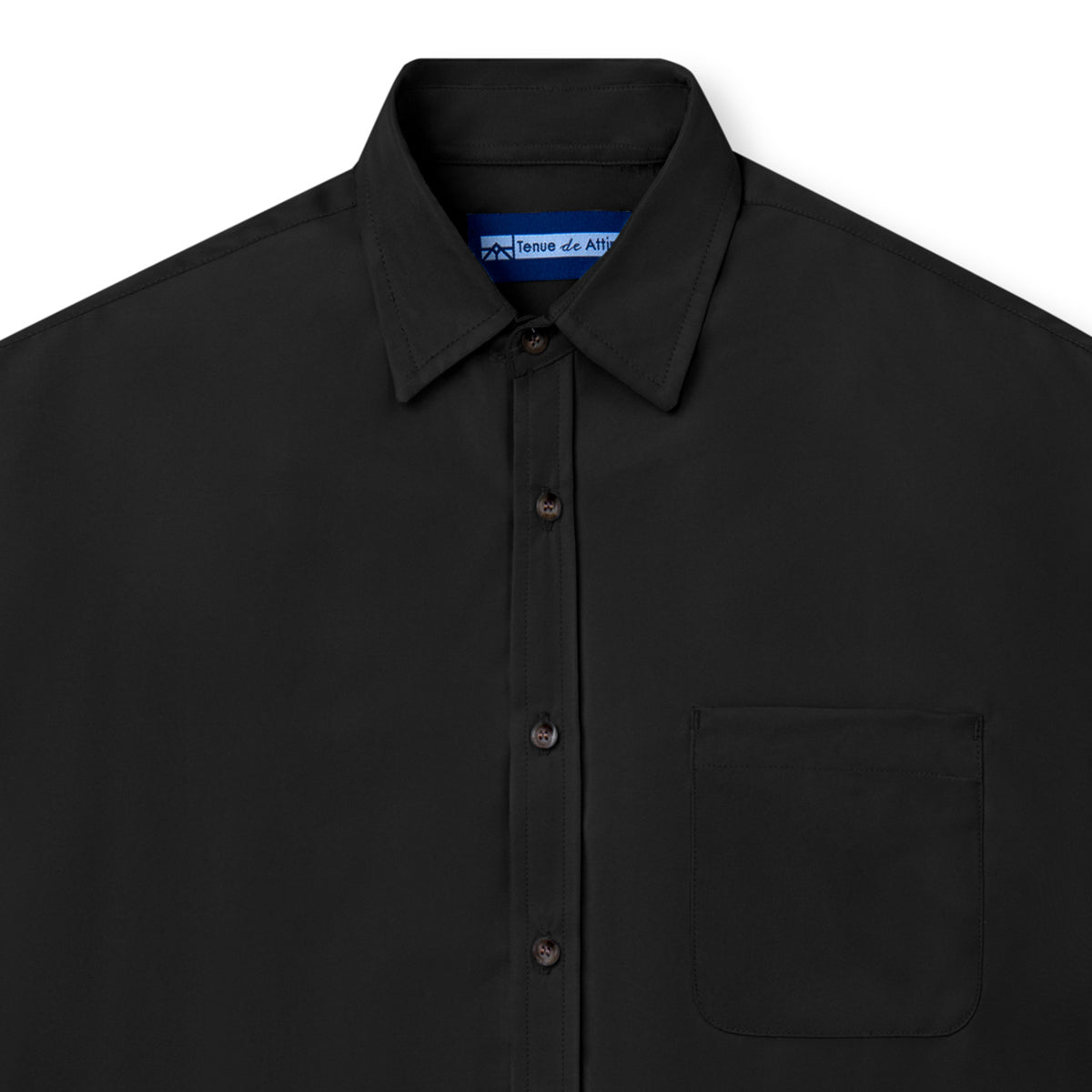 FACTORY SALE - Officine Long Sleeve Shirt - Black