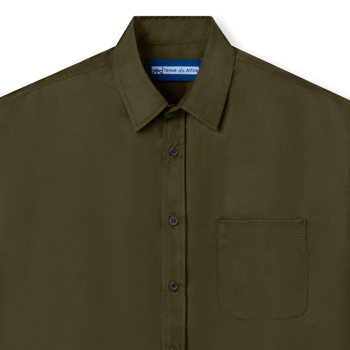 FACTORY SALE - Officine Short Sleeve Shirt - Army Green