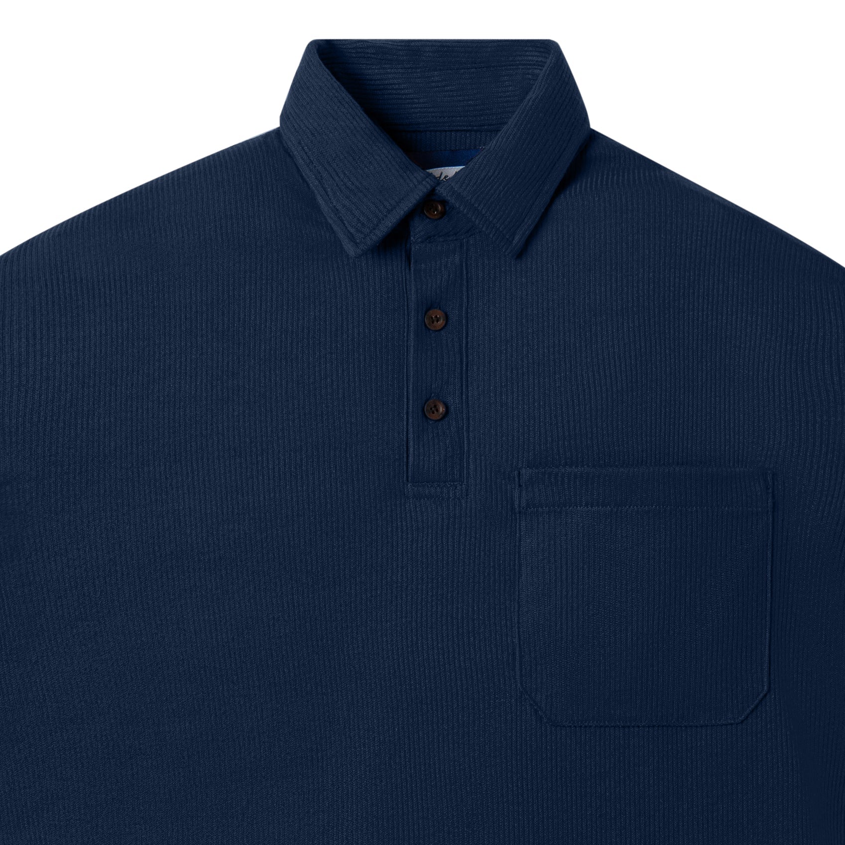 Polo shirt biru outlet navy