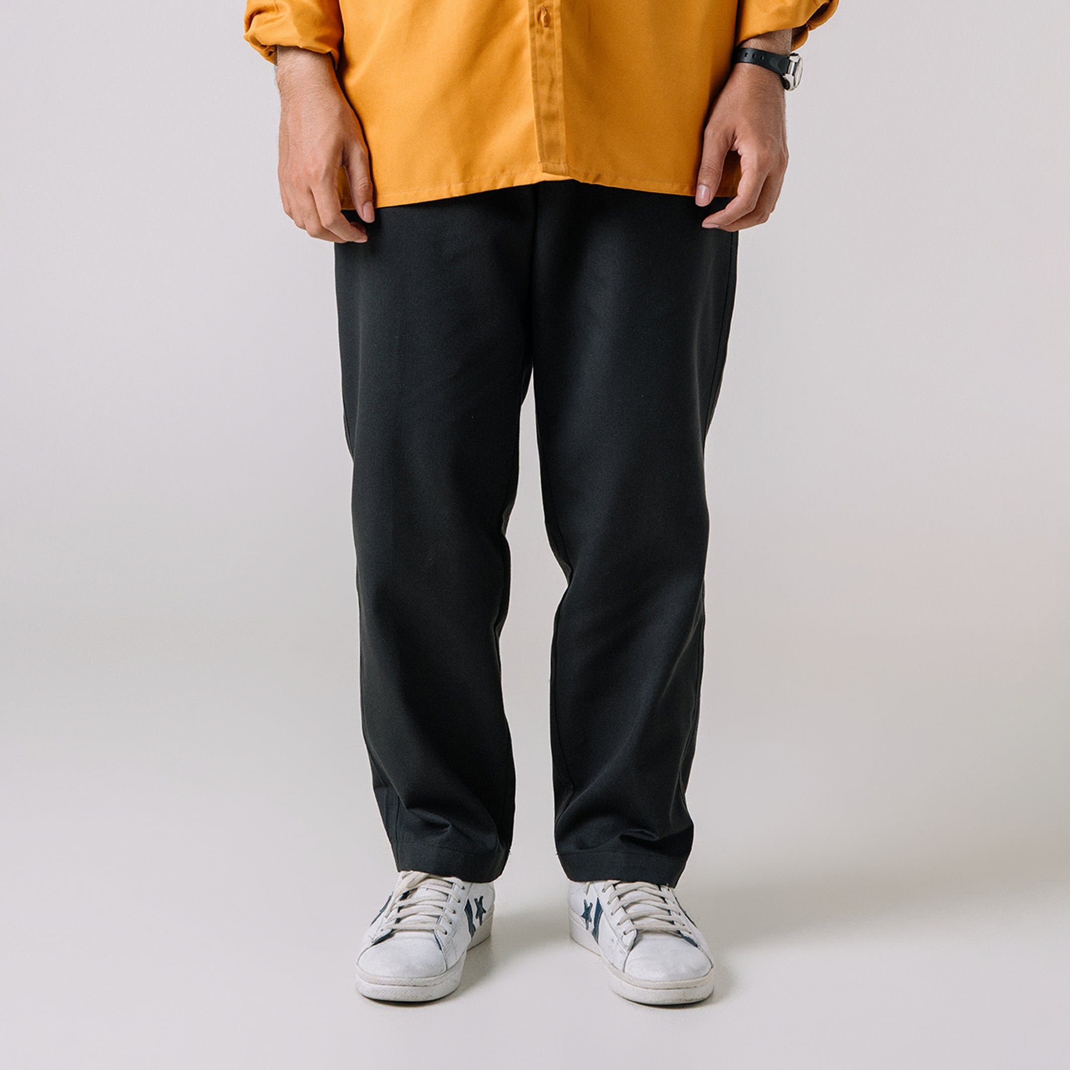 FACTORY SALE - Parisian Chino Pants - Black